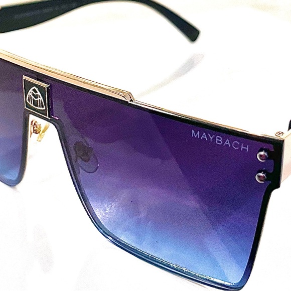 Gradient Blue Maybach Sunglasses(only one available at this price made in Italy) - Picture 2 of 6